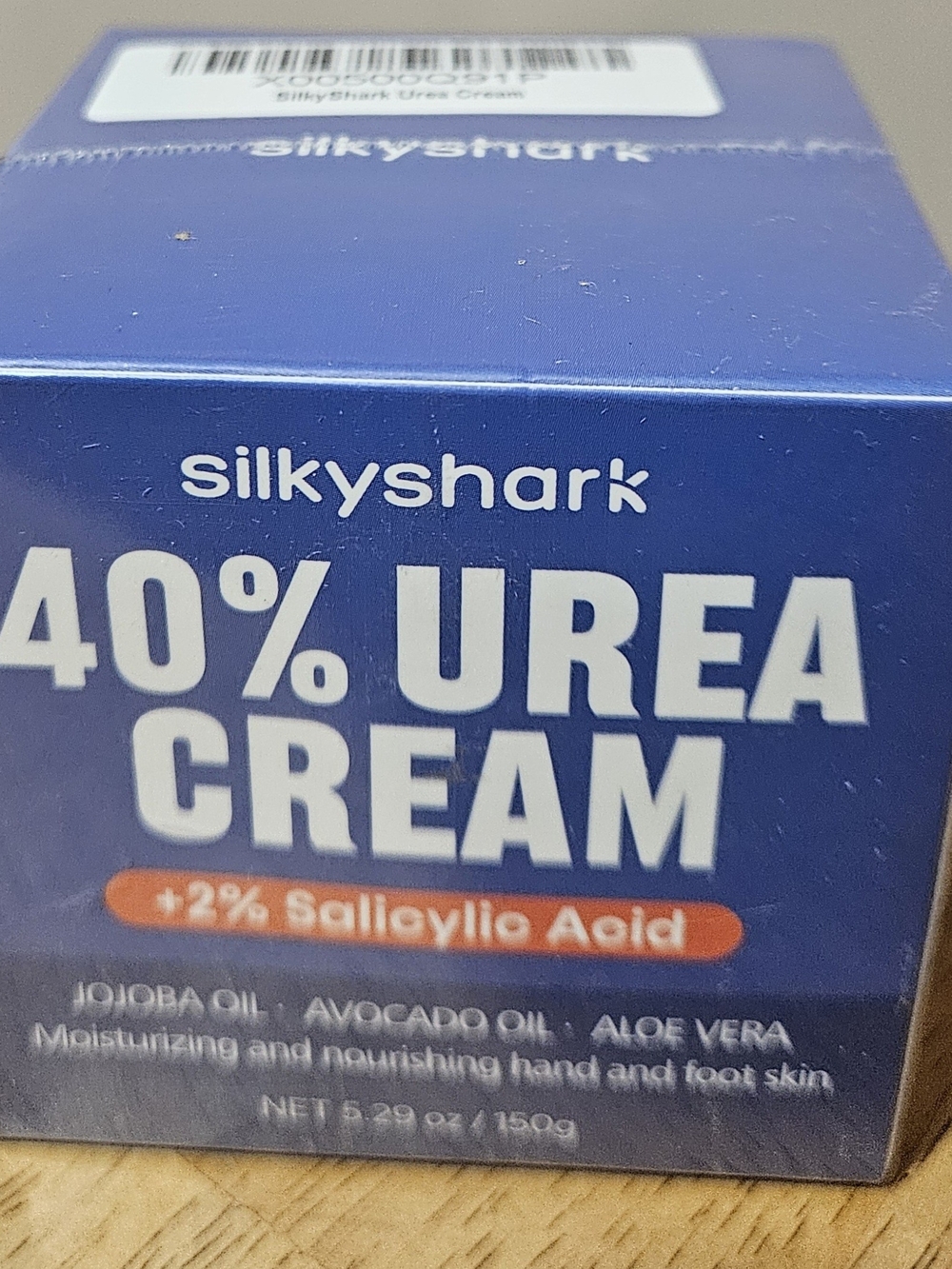 silkyshark 40% Urea Cream - New Sealed